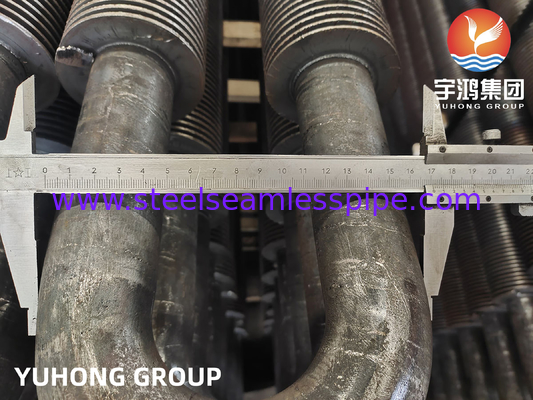 Gepersonaliseerde lengte U Bend Fin Tube In Carbon Steel 16-219mm Diameter Voor Industrieel