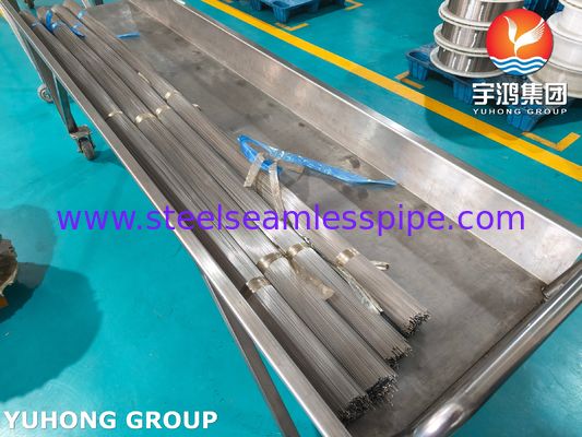 ISO9626 SUS304 Gesloten medische capillaire buis van roestvrij staal voor eenmalige katheters