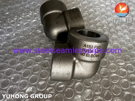 ASTM A182 F92 Gefabriceerd legeringsstaal 90 Deg Elbow B16.11 2' Sch5-XXS