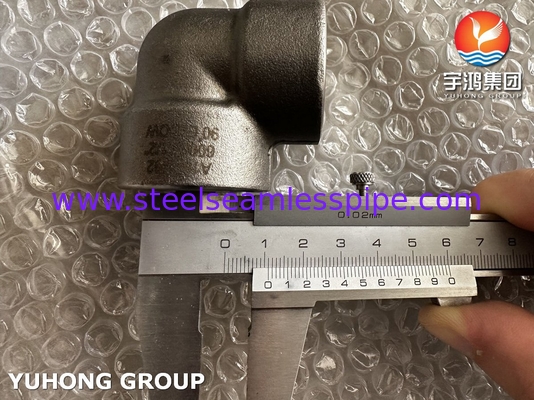 ASTM A182 F92 Gefabriceerd legeringsstaal 90 Deg Elbow B16.11 2' Sch5-XXS