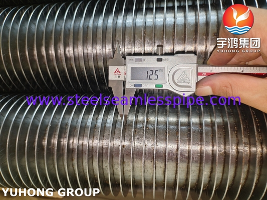 ASTM A335 P22 HFW Geraafde Fin Tube 11-13Cr voor warmtewisselaars