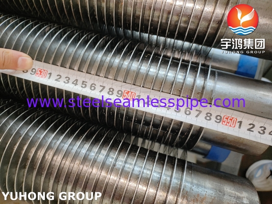 ASTM A335 P22 HFW Geraafde Fin Tube 11-13Cr voor warmtewisselaars
