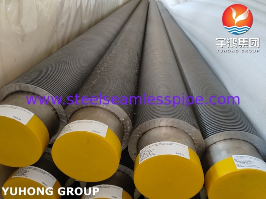 ASTM A376 TP347H Solid Fin Tube voor warmtewisselaars en ketels