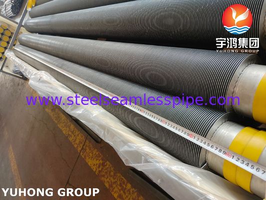 ASTM A376 TP347H Solid Fin Tube voor warmtewisselaars en ketels