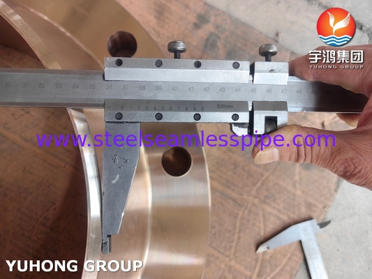 ASTM B283 C70620 Koper-Nikkel Legering Flens voor Marine Toepassingen