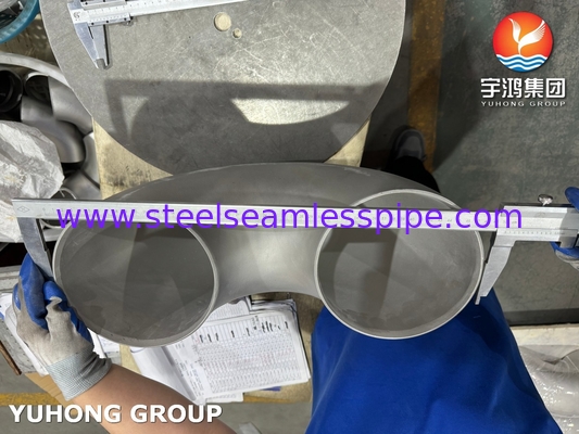 ASTM B366 N08810 Nikkel Legering 180° Retourbocht voor Hoge Temperatuur Pijpfitting