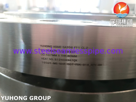 ASME SA336 F11 Klasse 2 Gelegeerd Stalen Buisplaat Voor Warmtewisselaars F1 F12 F22 F21 F5 F9