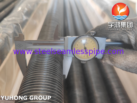 ASTM A179 Koolstofstalen Fin Tube, L Type Fin Tube, Met Aluminium Strip Voor Luchtkoeler