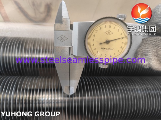 ASTM A179 Koolstofstalen Fin Tube, L Type Fin Tube, Met Aluminium Strip Voor Luchtkoeler