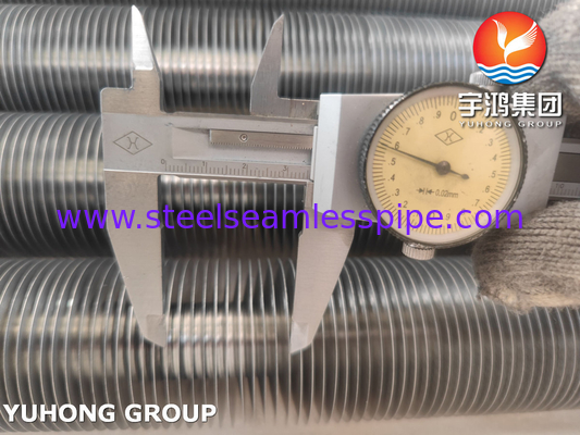 ASTM A179 Koolstofstalen Fin Tube, L Type Fin Tube, Met Aluminium Strip Voor Luchtkoeler