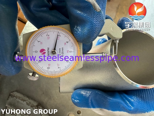 ASTM A403 WP304 Roestvrij staal 90° Elbow Fitting B16.9