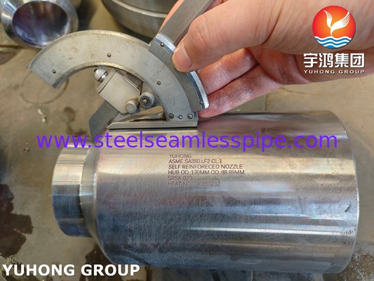 ASTM A350 LF1 LF2 LF3 LF5 Gesmeed zelfversterkende sproeiers voor drukvaten