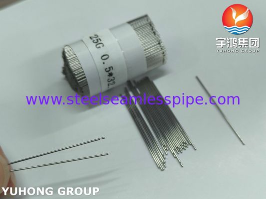 25G*32.5MM Medisch roestvrij staal enkelholte irrigatie tandheelkundige naaldbuis ISO9626 SUS304