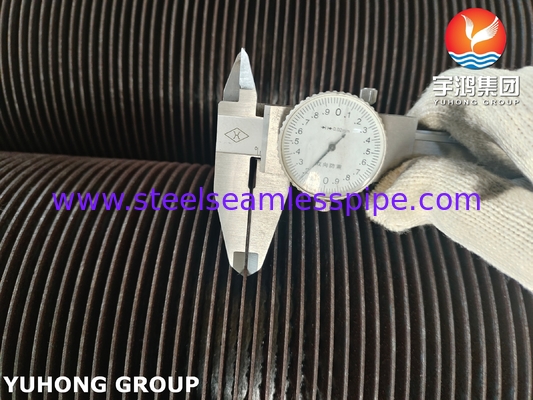 Carbon Steel A106 GR.B Spiral Fined Tube voor herverwarming en economiser