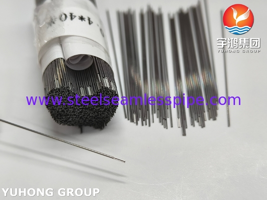 27G 40MM Roestvrijstalen 304 Endodontische Irrigatie Naald Buis, Gekerfde Tip ISO9626