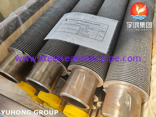 ASME SA335 P22 Alloy Stalen Naadloze Pijp HFW Massieve Fin Buis Voor HRSG Systeem