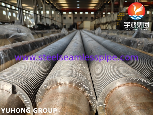 ASME SA335 P22 Alloy Stalen Naadloze Pijp HFW Massieve Fin Buis Voor HRSG Systeem