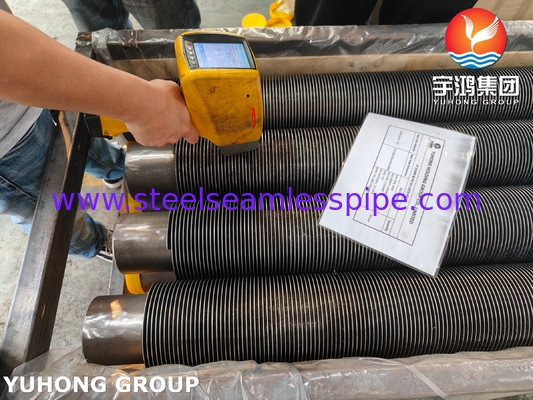 ASME SA335 P22 Alloy Stalen Naadloze Pijp HFW Massieve Fin Buis Voor HRSG Systeem