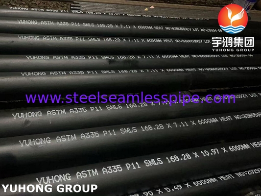 Hoogtemperatuur ASTM A335 P11 naadloze buis Petrochemische & Power Plant Piping