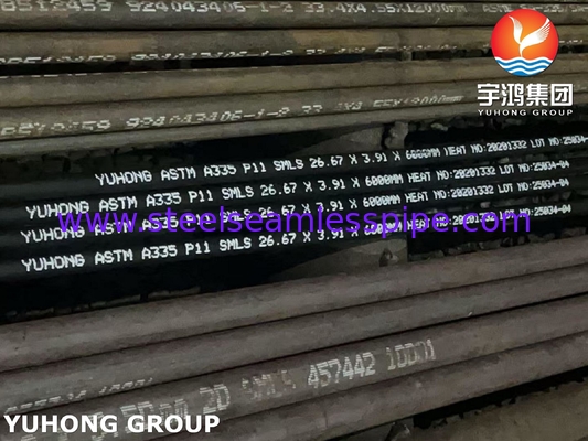 Hoogtemperatuur ASTM A335 P11 naadloze buis Petrochemische & Power Plant Piping