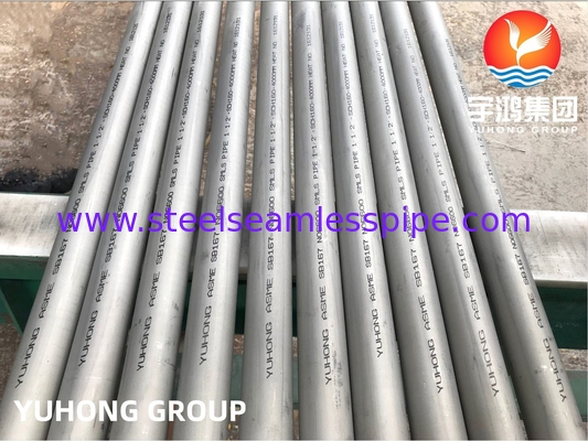 ASME SB167 legering 600 / N06600, Nickel-Chromium-Ijzer-Legeringspijp, gebruikt in chemische verwerking Aerospace