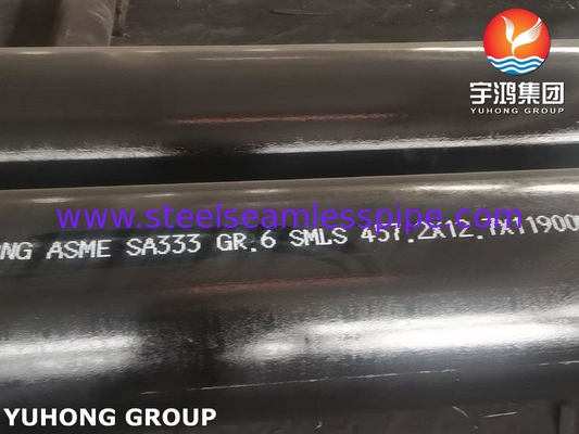 ASTM A333 Gr.6 Naadloze Legering Pijp Voor Grote Industriële Koelsystemen