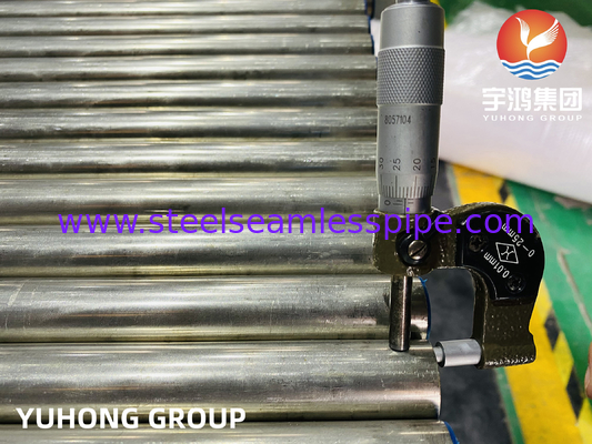 ASTM B167 UNS N06600 Naadloze Nikkel Legering Buis Inconel 600 Warmtewisselaar Buis