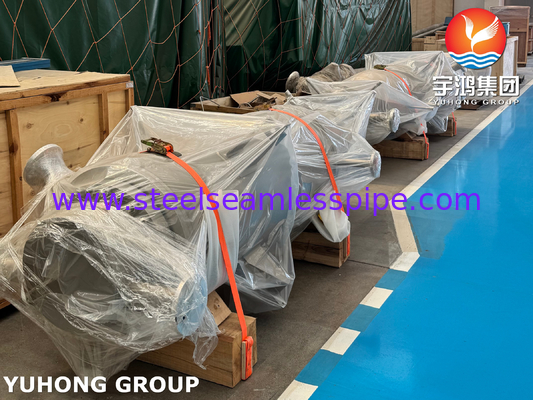 ASME VIII-1 U-buis warmtewisselaar bekleed UNS N06600 voor chloor-alkali proces NACE MR0175​