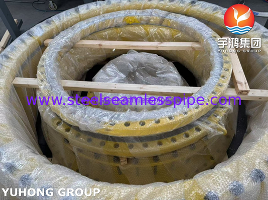SA266 GR2 Koolstofstalen Hydraulische Testopstelling voor Shell & Tube Warmtewisselaars, NACE MR0175 Conform