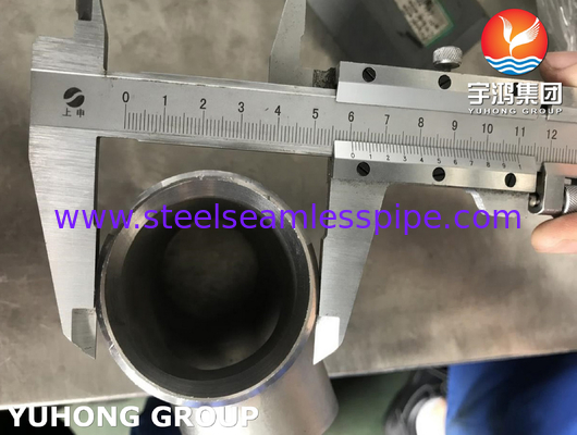 ASTM A815 S31803 Duplex rustvrij staal toevoeging Tee B16.9