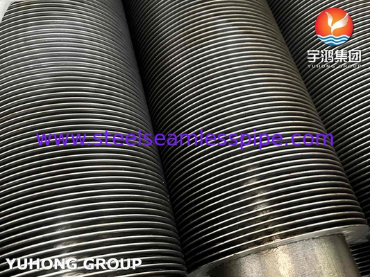 ASTM A335 P22 gelegeerd stalen pijp met AS Fin materiaal HFW massieve fin buis, voor hoge temperatuur