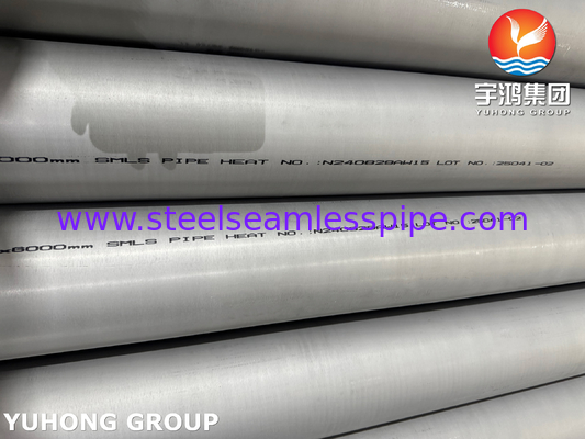 ASTM A312 TP321 UNS 32100 Roestvrijstalen Naadloze Pijp voor Oven