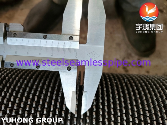 ASTM A335 P9 Serrated Fin Tube With CS Fin For HSRG System and Superheater