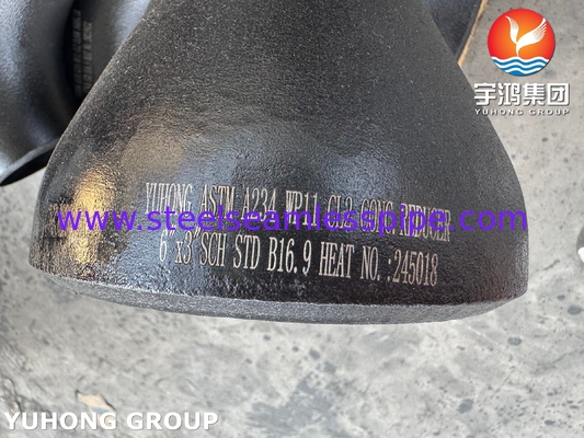 ASTM A234 WP11 CL2 Stalen Fitting, Achterlasbaar, Voor Chemische Industrie B16.9