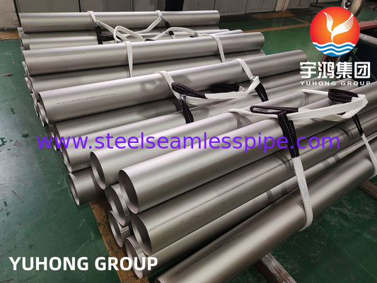 ASTM B514 Inconel 800H UNS N08800 Inconel Nickel Alloy Gesolde Pipe voor Gasverwerking