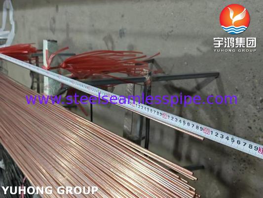 ASTM A254 BHG2 Bundy Tube Instrumentation Tube Koperen gebreid stalen buizen