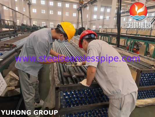 ASME SA209 Gelegeerd Staal Ingebedde Fin Buis Met AL1060 Fin Voor Warmtewisselaar