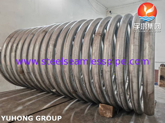 ASTM A269 TP304 / 304L Roestvrij staal verwarmings- en koelspellen, spoelbuizen