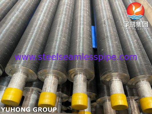Ingebedde G-vinbuis van koolstofstaal naadloze buis ASTM A179 voor luchtkoeler, koeltoren