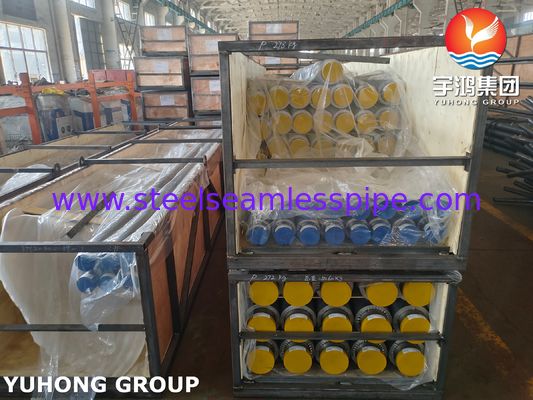 ASTM A376 TP347H Pijp met CS Vinnen HFW Fin Tube, Professionele Hittebestendige Oplossing