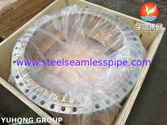 ASTM A182 F310 WN RTJ Face Stainless Steel Pipe Forged Flange voor petrochemische en energiecentrales