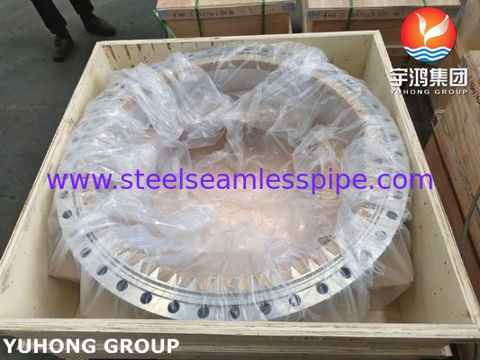 ASTM A182 F310 WN RTJ Face Stainless Steel Pipe Forged Flange voor petrochemische en energiecentrales