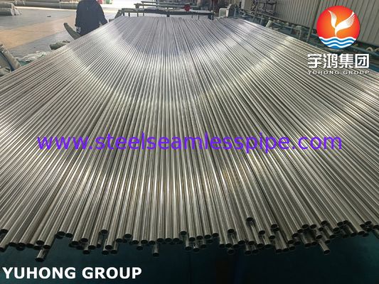 ASTM A249 TP304 Roestvrij staal gelast warmtewisselaarbuis helder geglooid