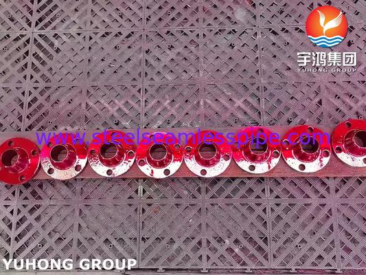 ASTM A105 Lasnek Verhoogd Vlak Koolstofstaal Gesmeed Flens B16.5