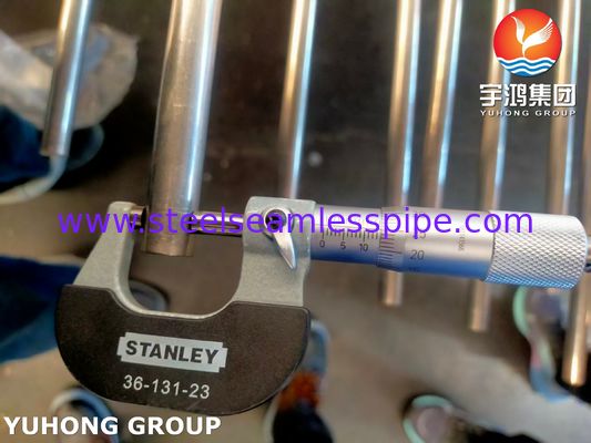 ASME SB163 N02201 Naadloze condensatoren en warmtewisselaars van nikkellegeringen