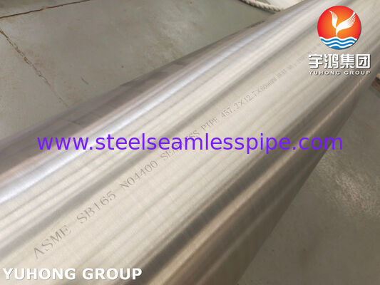 SME SB163 UNS N04400 Nickel Copper Alloy Seamless Tube Excellent Corrosion Resistance for Marine & Chemical Applications