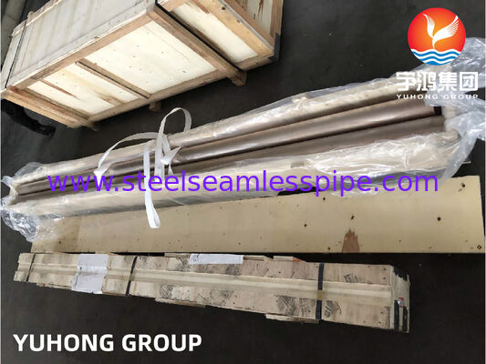 ASTM B466 C70600 Naadloos kopernikkel 90/10-buis corrosiebestendig voor toepassingen in zeewater