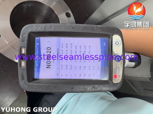 ASTM B564 N08020 Nikkel Staal Flens voor Hoge Temperatuur Toepassing