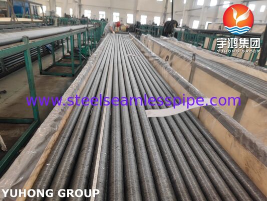 ASME SA209 Carbon Steel Embedded Fin Tube met AL1060 Fins voor warmtewisselaars