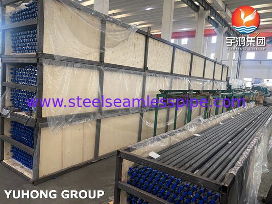 ASME SA209 Carbon Steel Embedded Fin Tube met AL1060 Fins voor warmtewisselaars